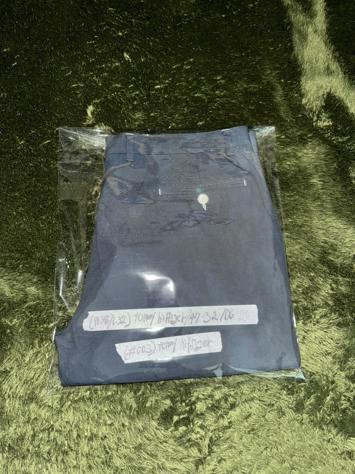 Tommy Hilfiger [W38/L32] Tommy Hilfiger hand dying washed cotton trouser Size US 38 / EU 54 - 12 Thumbnail