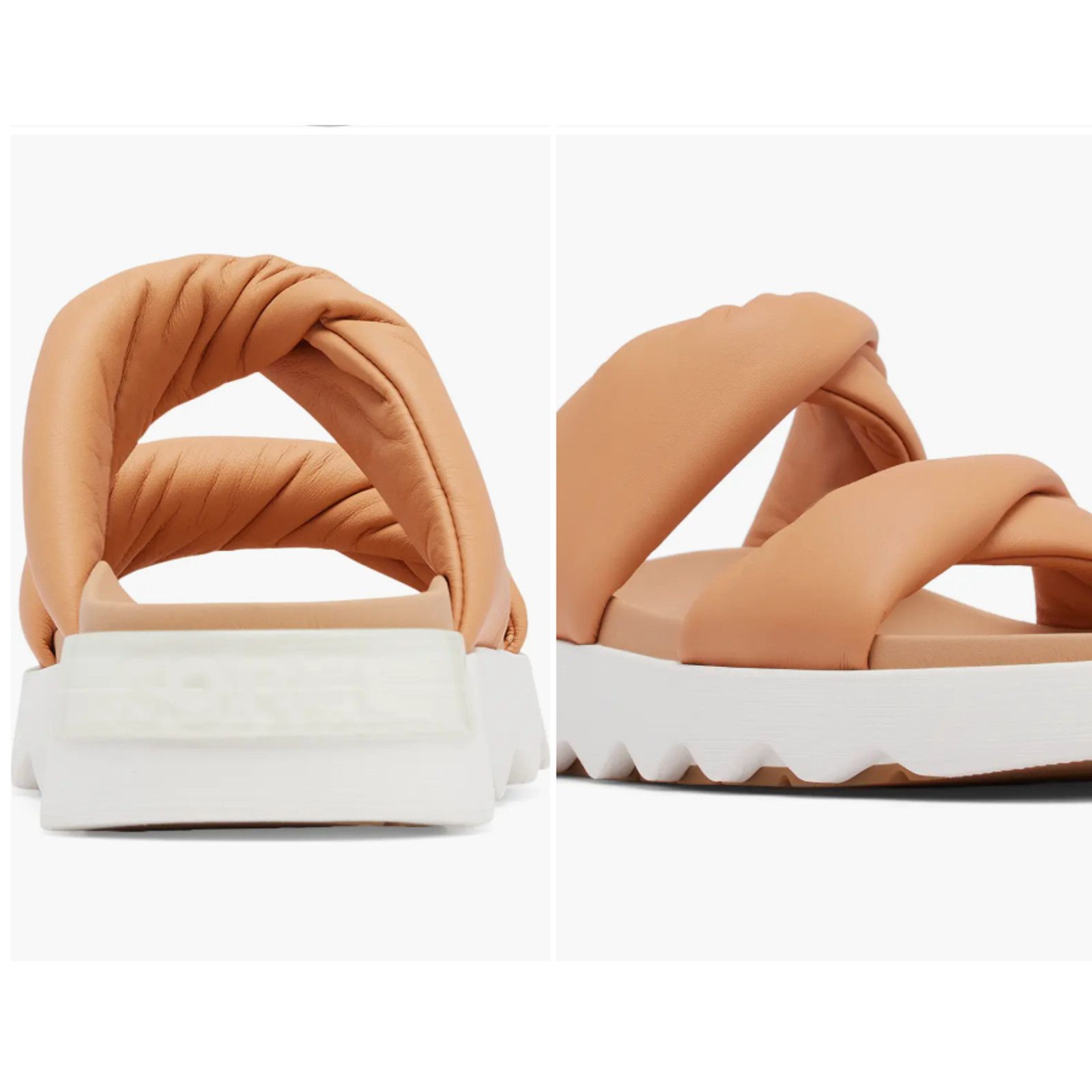 SOREL SOREL - VIIBE TWIST SLIDE COMFORT SANDAL TAN BEIGE - SZ 7 Size US 7 / IT 37 - 2 Thumbnail