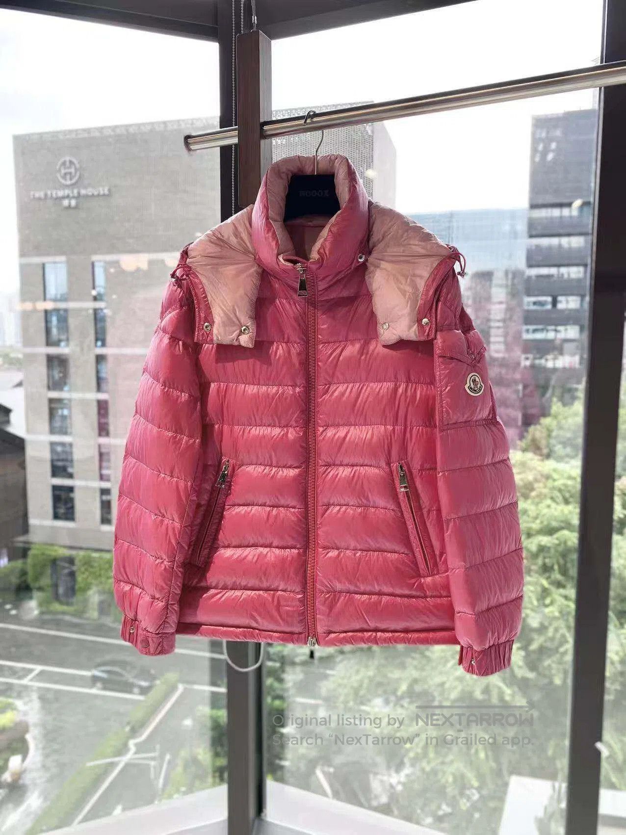 Moncler Moncler Size 2 Logo-patched hooded down jacket| Size M / US 6-8 / IT 42-44 - 2 Thumbnail