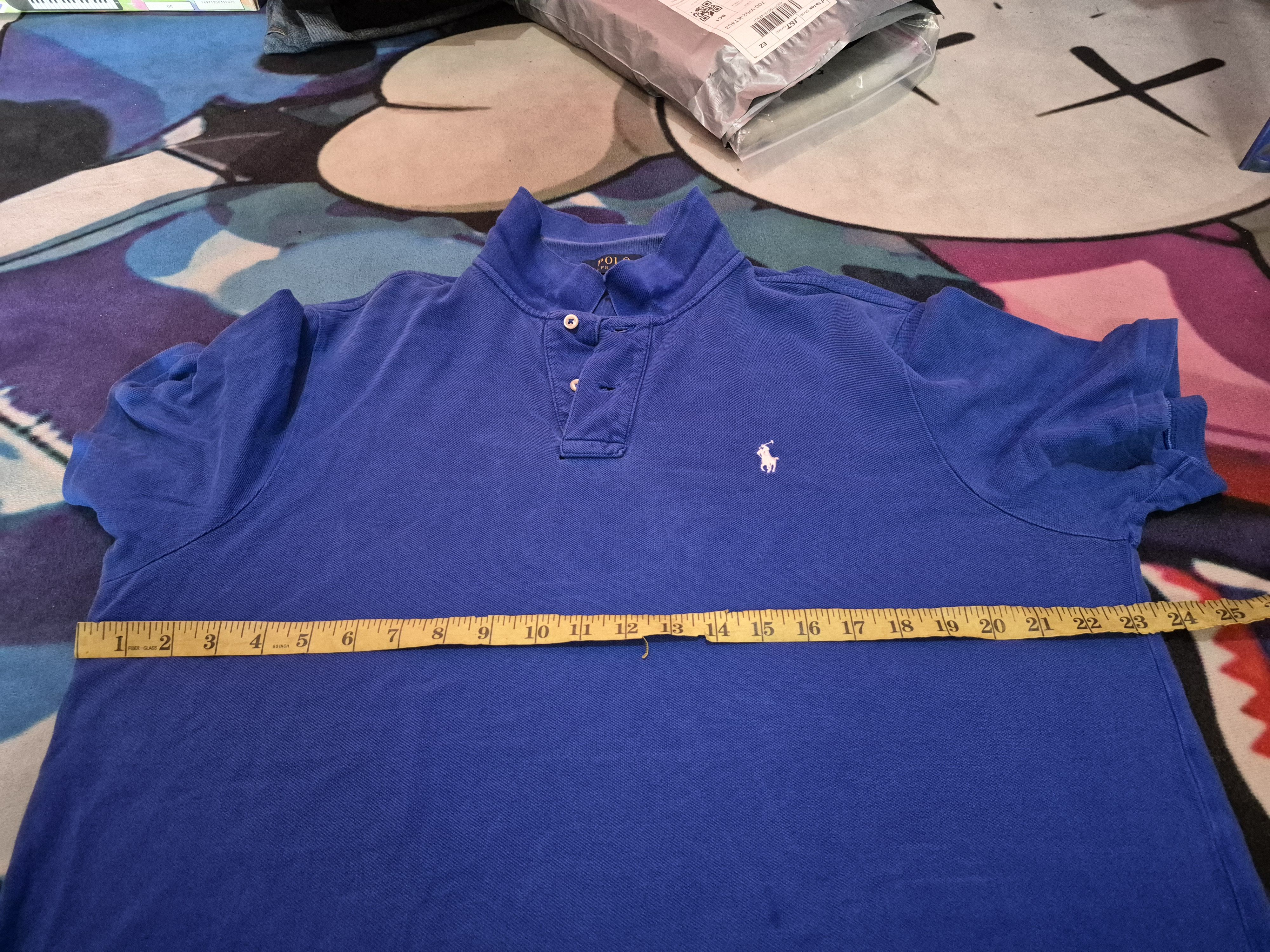 Polo Ralph Lauren 🔥 Polo Ralph Lauren Small Pony Collar Tee Size US XL / EU 56 / 4 - 9 Thumbnail