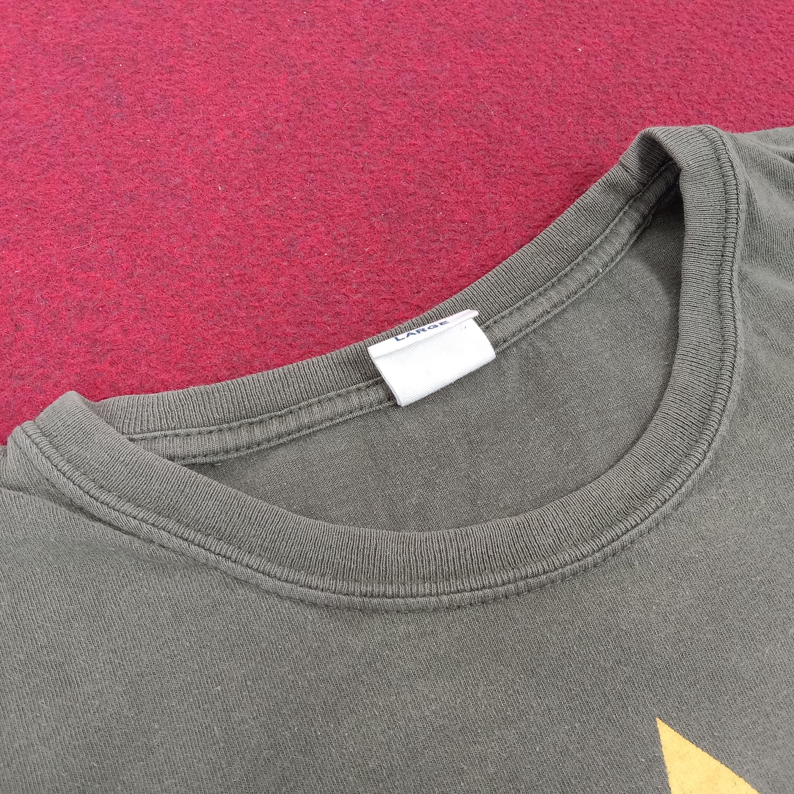 Alpha Industries × Vintage Alpha Industries Center Logo Design Tshirt Size US L / EU 52-54 / 3 - 5 Thumbnail