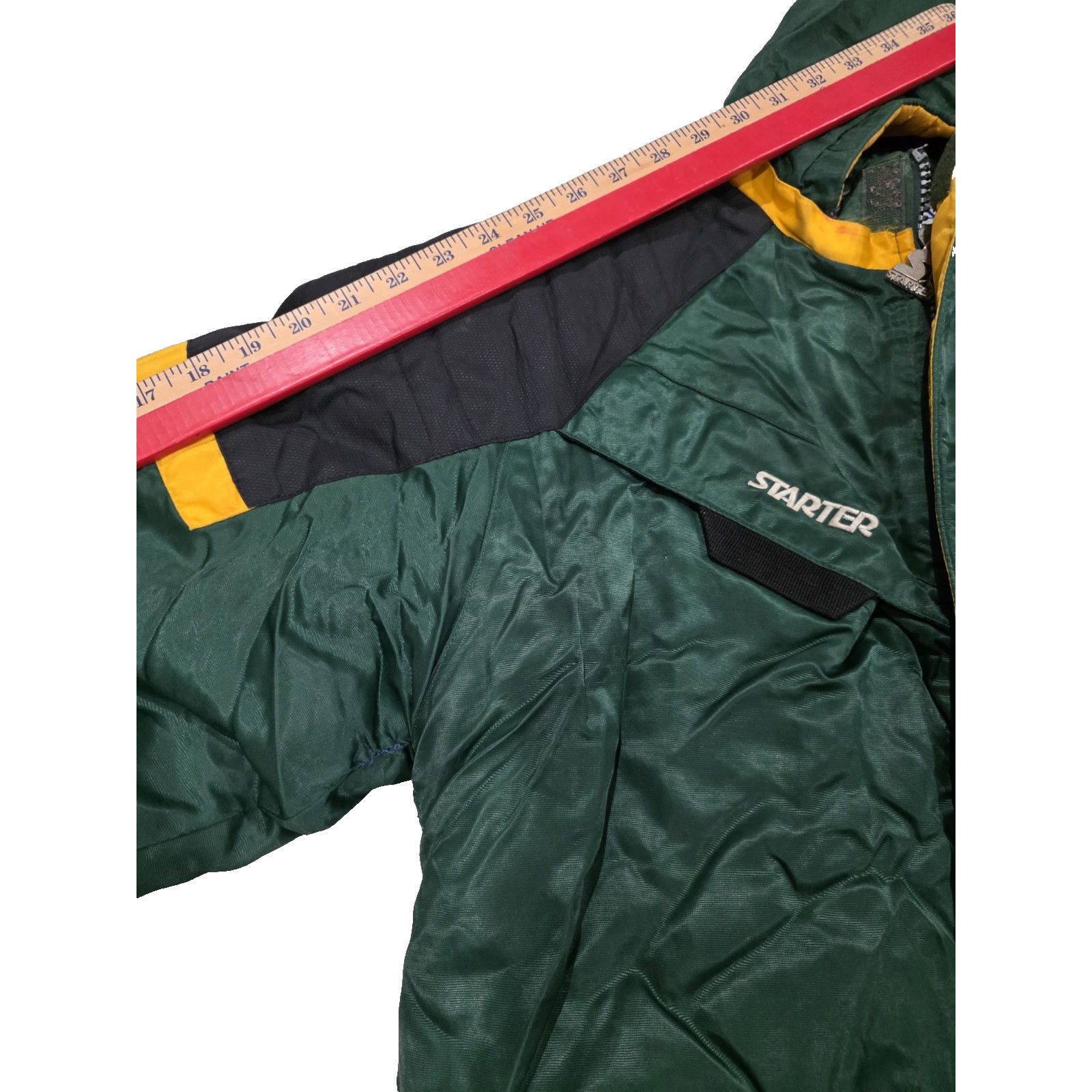 Starter Vintage Green Bay Packers NFL Pro Line STARTER Jacket XL Size US XL / EU 56 / 4 - 5 Thumbnail
