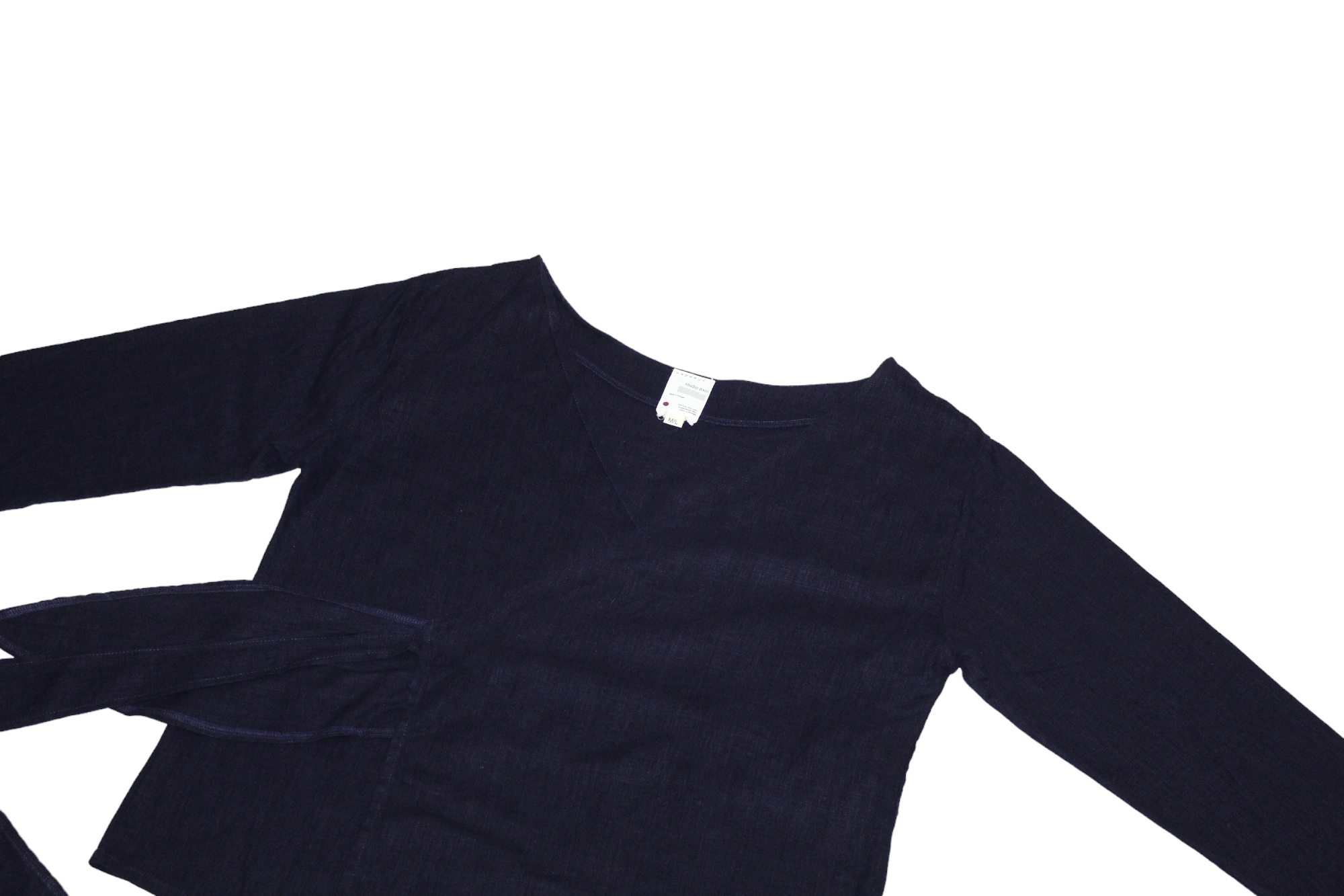 Indigo 💥Linen Cotton Indigo Kimono Cardigan by Studio Osoi Size US M / EU 48-50 / 2 - 7 Thumbnail