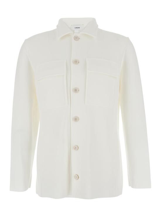 Lardini LARDINI Men Shirts ESLJM85ES64002100 White Size US S / EU 44-46 / 1 - 1 Thumbnail