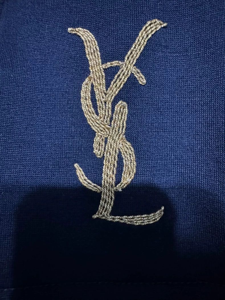 Saint Laurent Paris Saint Laurent Paris Saint Laurent YSL Logo Shirt Jacket Ne Size US M / EU 48-50 / 2 - 2 Thumbnail