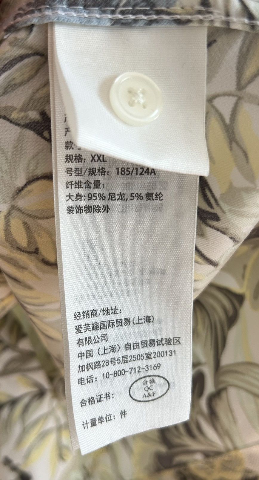 Abercrombie & Fitch Abercrombie & Fitch Shirt Multicolor Floral Relaxed Hawaiian Size US XXL / EU 58 / 5 - 7 Thumbnail