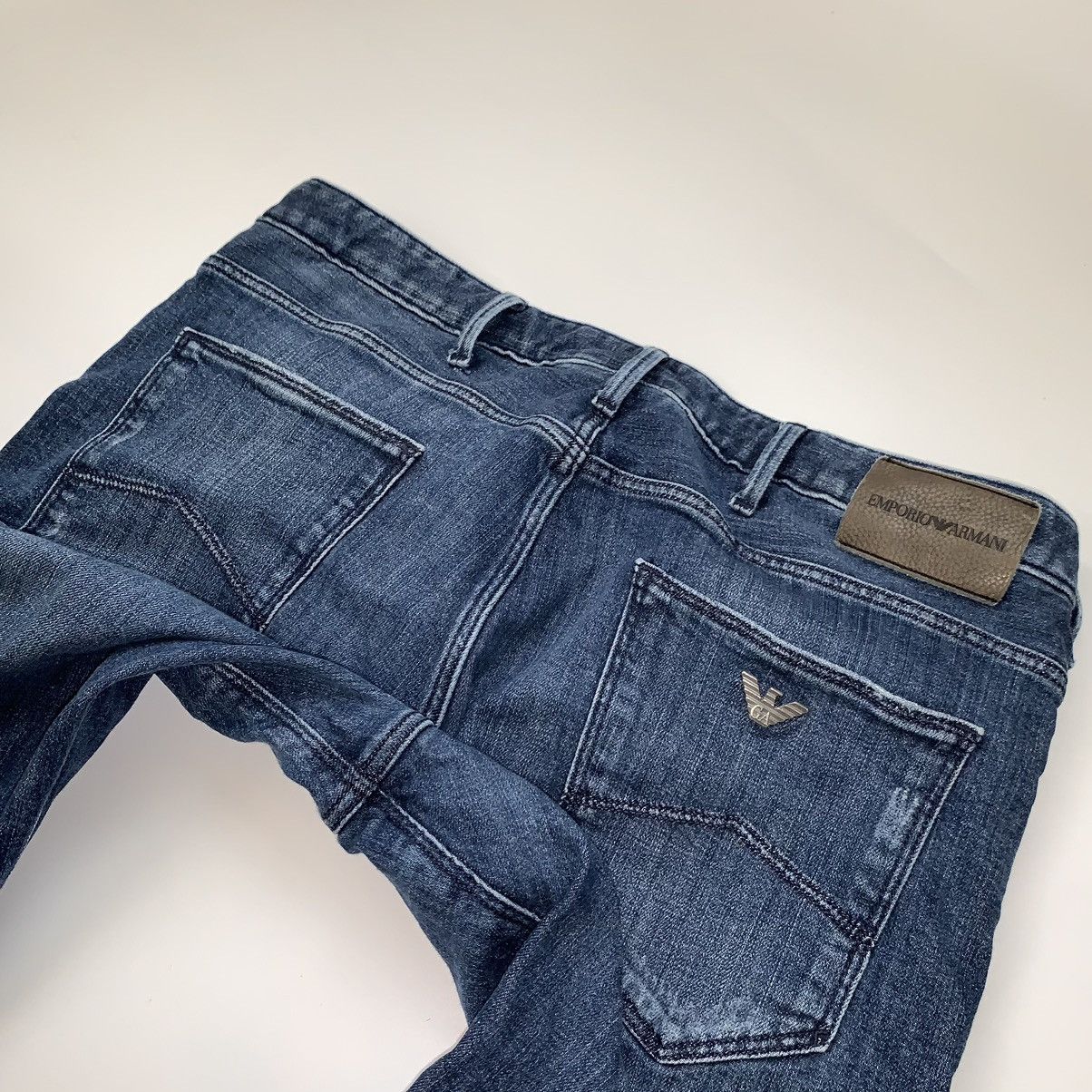 Armani Armani Jeans Mens Denim Pants Jeans Size US 30 / EU 46 - 6 Thumbnail
