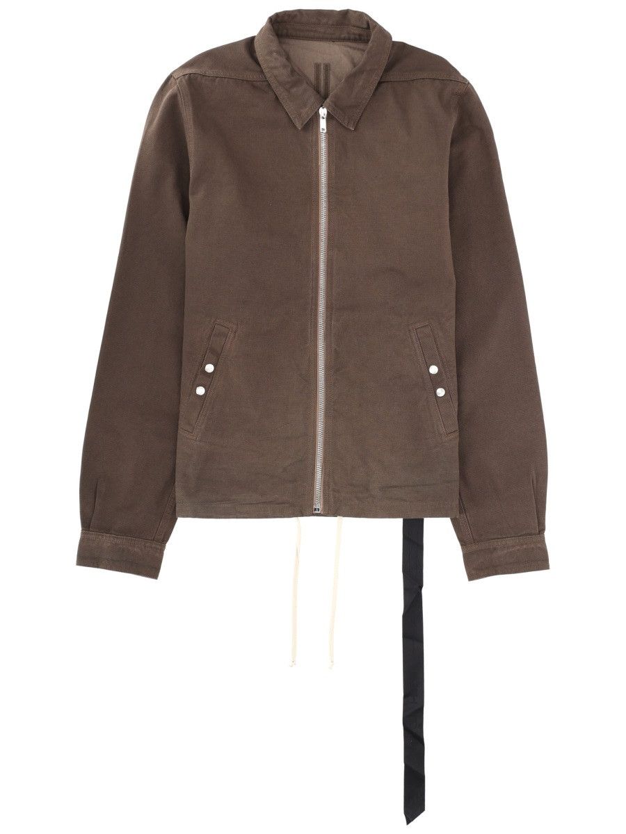 Rick Owens Drkshdw RICK OWENS DRKSHDW GIACCA "ZIPFRONT" - BROWN Size US S / EU 44-46 / 1 - 1 Thumbnail