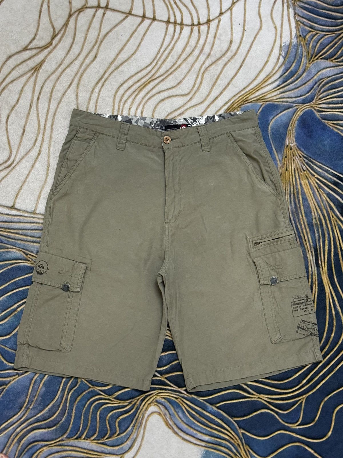Quiksilver × Vintage VINTAGE QUICKSILVER SHORTS Size US 35 - 1 Thumbnail