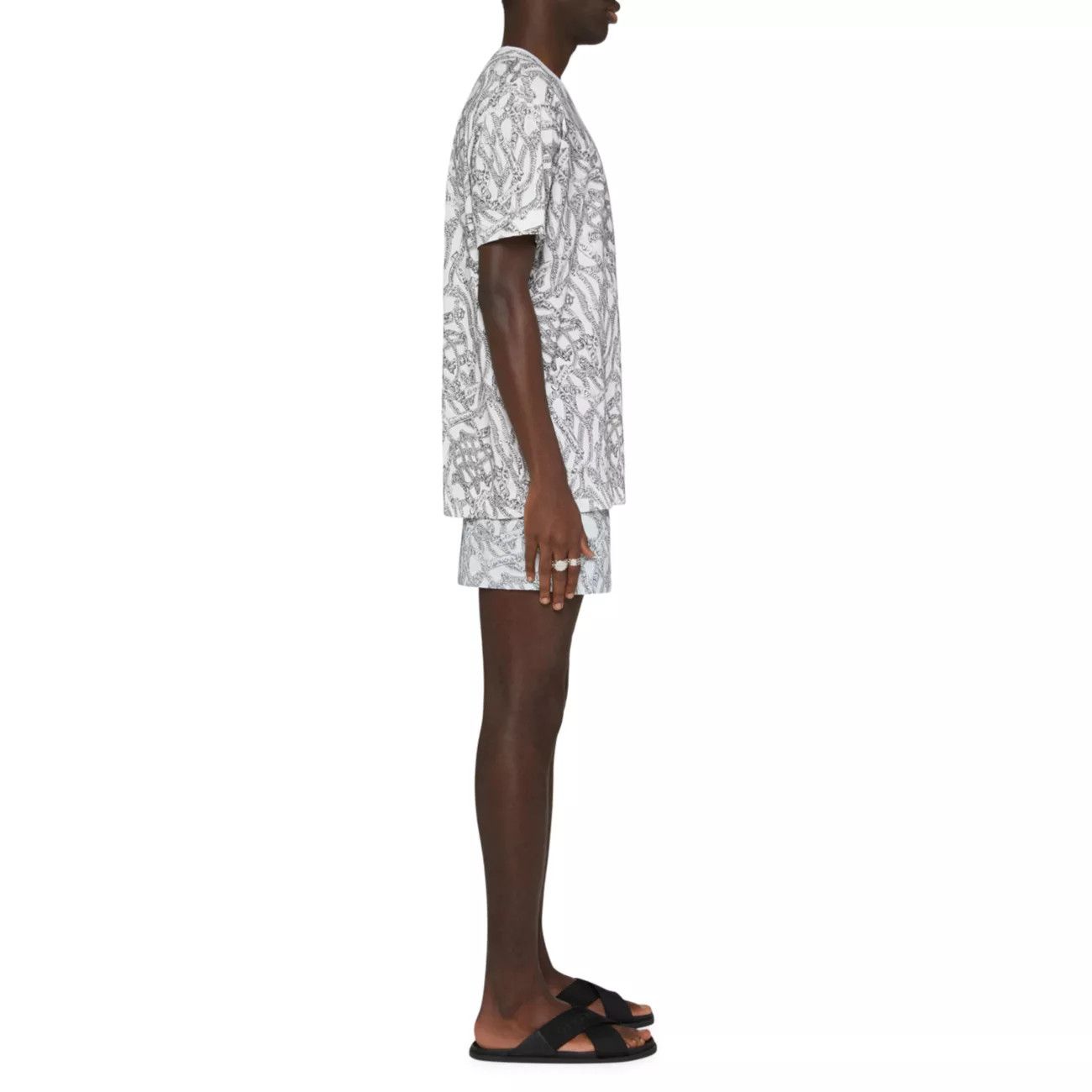 Givenchy o1loc1c0824 T-Shirt in Black/White Size US L / EU 52-54 / 3 - 2 Thumbnail