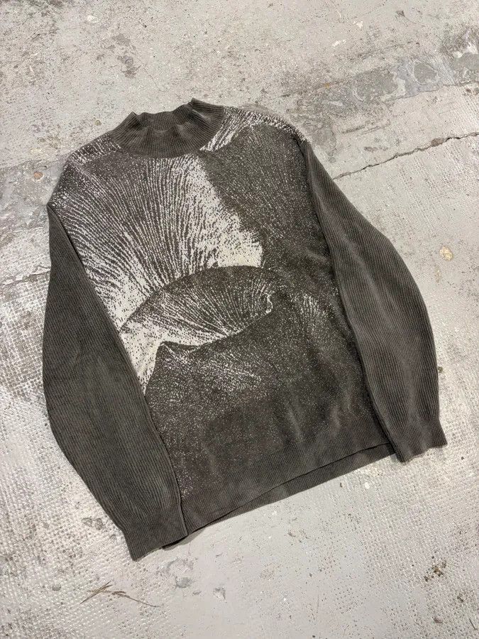 Emporio Armani SS2020 Emporio Armani Modern Contrast Grey Sweater Size US S / EU 44-46 / 1 - 4 Thumbnail