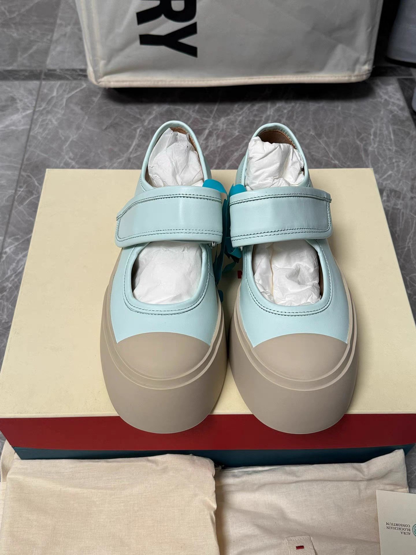 Marni Marni Big Toe Velcro Sneakers K6 Size US 6 / IT 36 - 2 Thumbnail