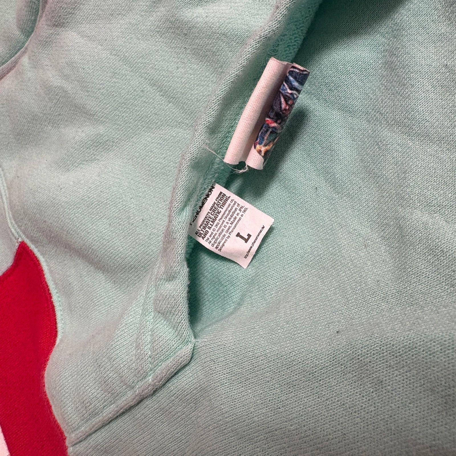PHENOMENON Phenomenon Reversible Full Zip Hoodie Red Green Men's L Size US L / EU 52-54 / 3 - 4 Thumbnail