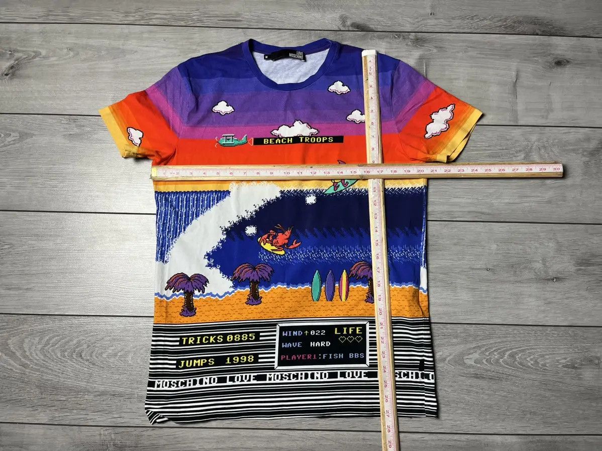 Moschino Love Moschino T-shirt the game size Medium Size US M / EU 48-50 / 2 - 6 Thumbnail