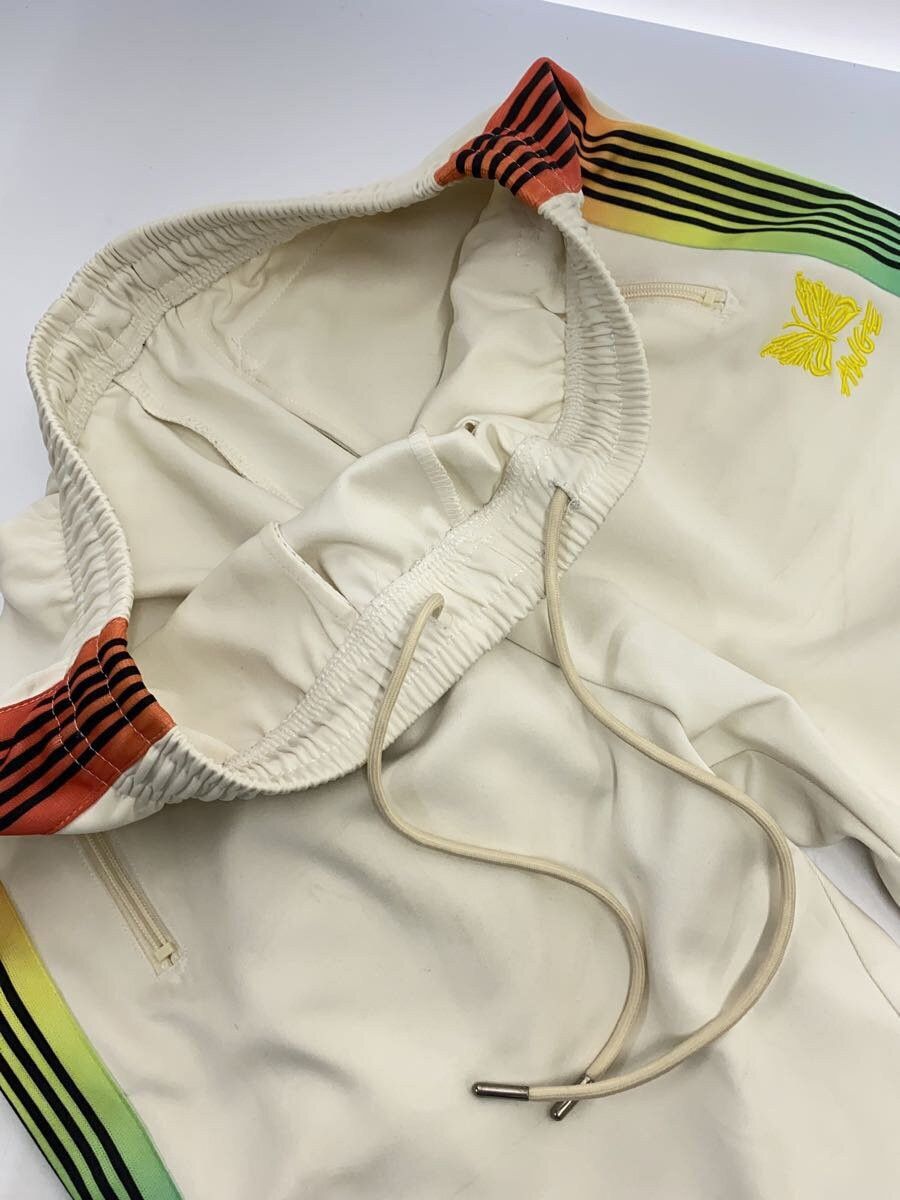 Needles Needles Polyester Track Pants Cream Size US 36 / EU 52 - 3 Thumbnail
