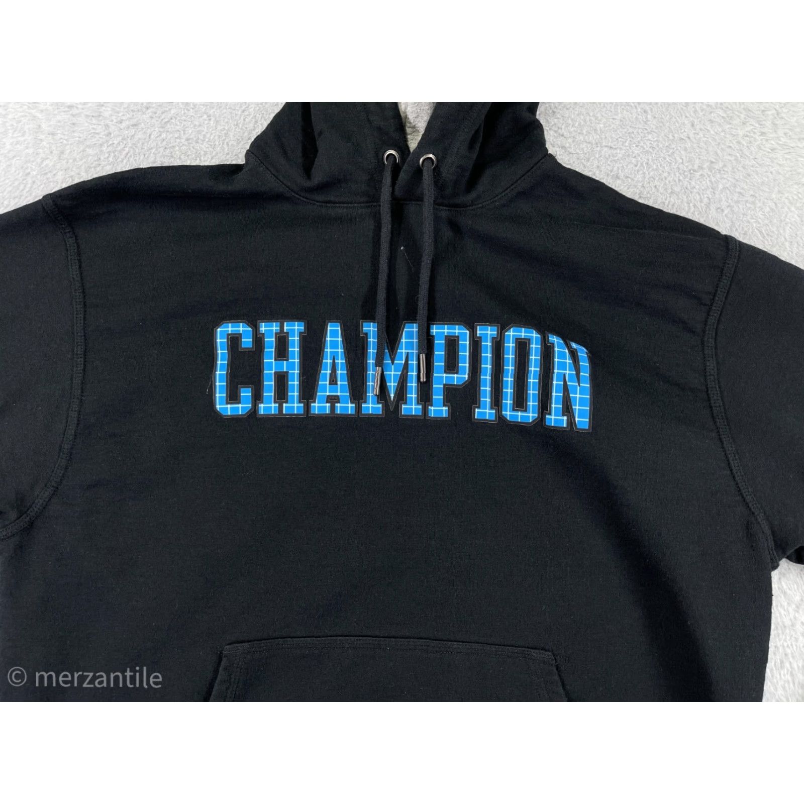 Champion Champion Hoodie Mens Large Black Pockets Lightweight Active Wear Size US L / EU 52-54 / 3 - 5 Thumbnail