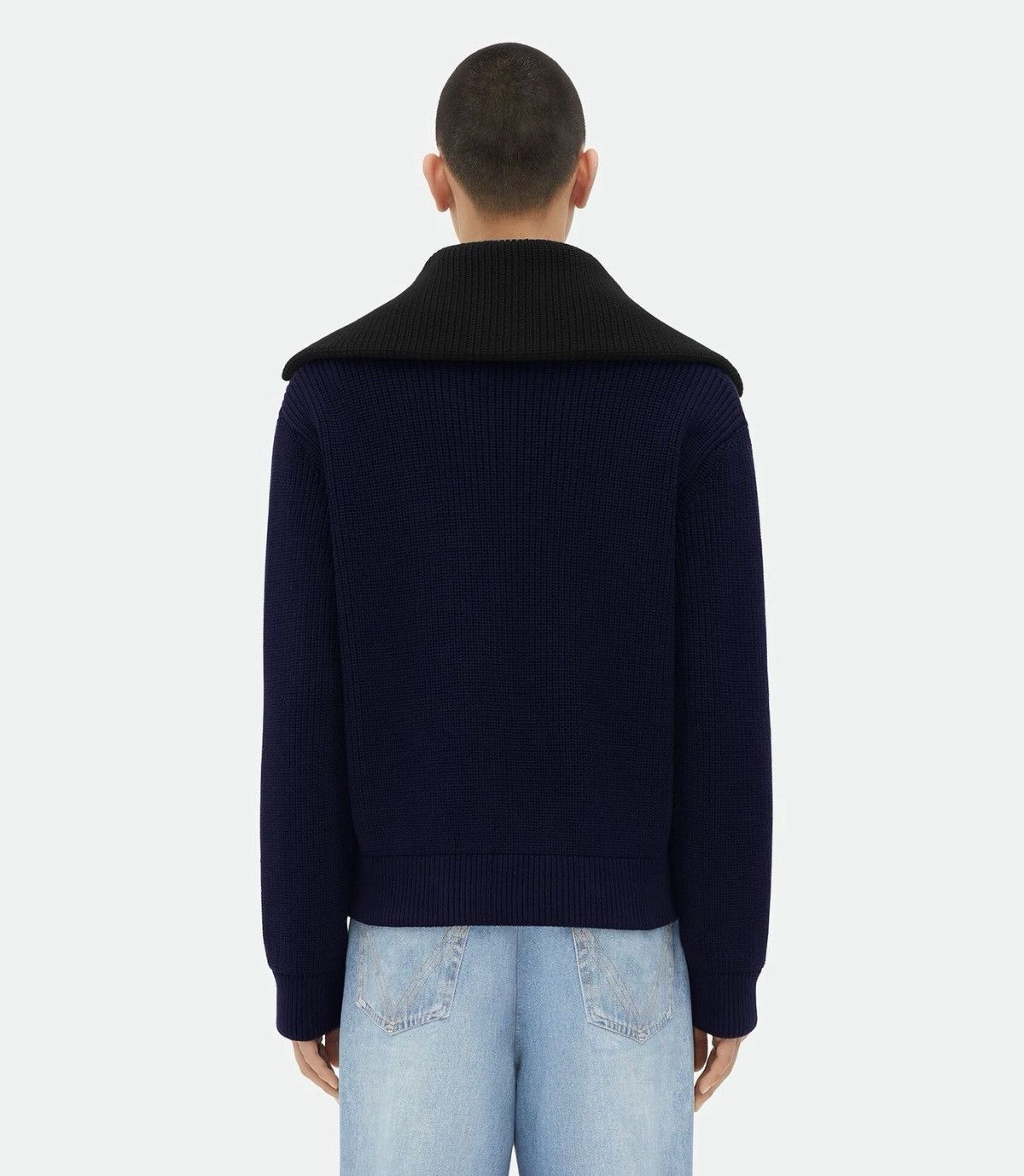 Bottega Veneta $2800 Bottega Veneta Ribbed Sweater Dual Zip Size US XL / EU 56 / 4 - 2 Thumbnail