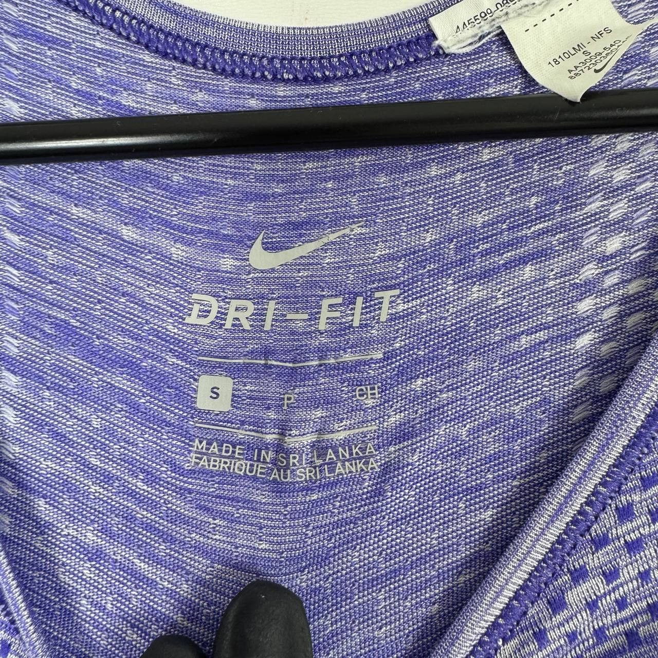 Nike Nike Womens Dri Fit Running T-Shirt Purple AA3009-540 S Size S / US 4 / IT 40 - 3 Thumbnail