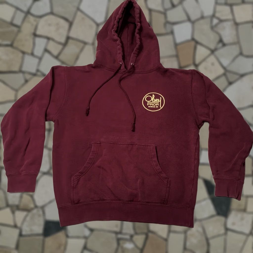 Obey OBEY Sweatshirt Mens Small PURPLE DOUBLE SIDED Pullover LOGO Size US S / EU 44-46 / 1 - 1 Thumbnail