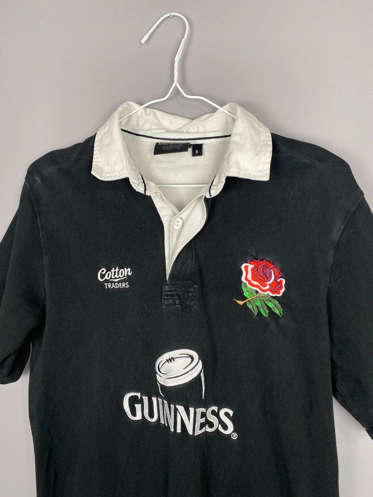 Other Cotton Traders Guinness Rugby Polo Shirt England Size US S / EU 44-46 / 1 - 2 Thumbnail