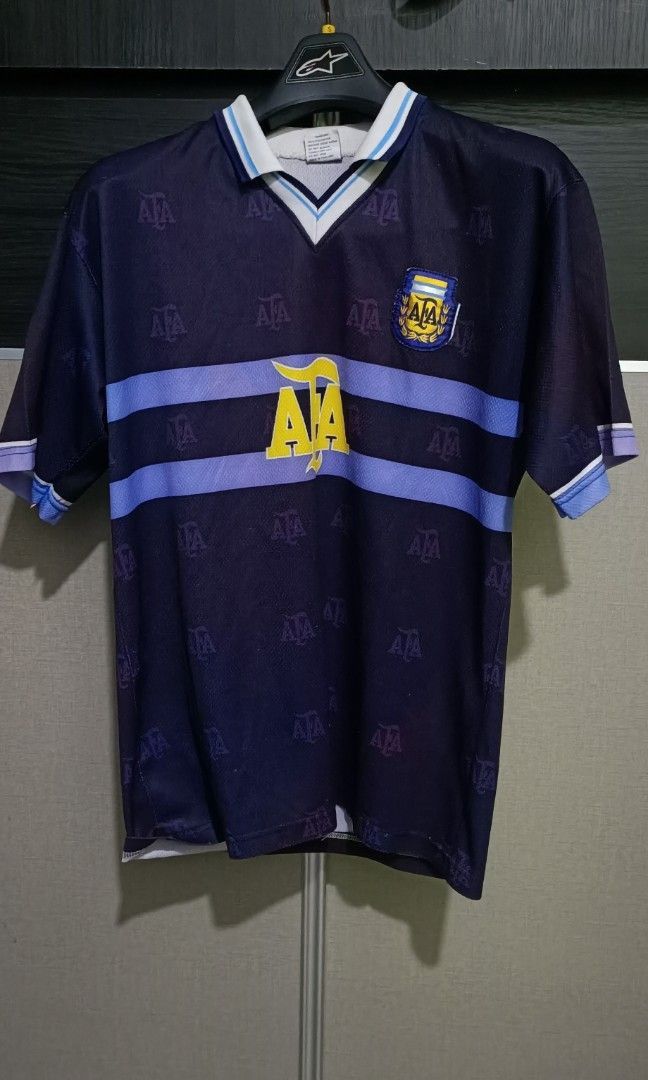 Vintage Argentina AFA Bootleg 2000s Jersey – Rare Thai Version Size US L / EU 52-54 / 3 - 1 Thumbnail