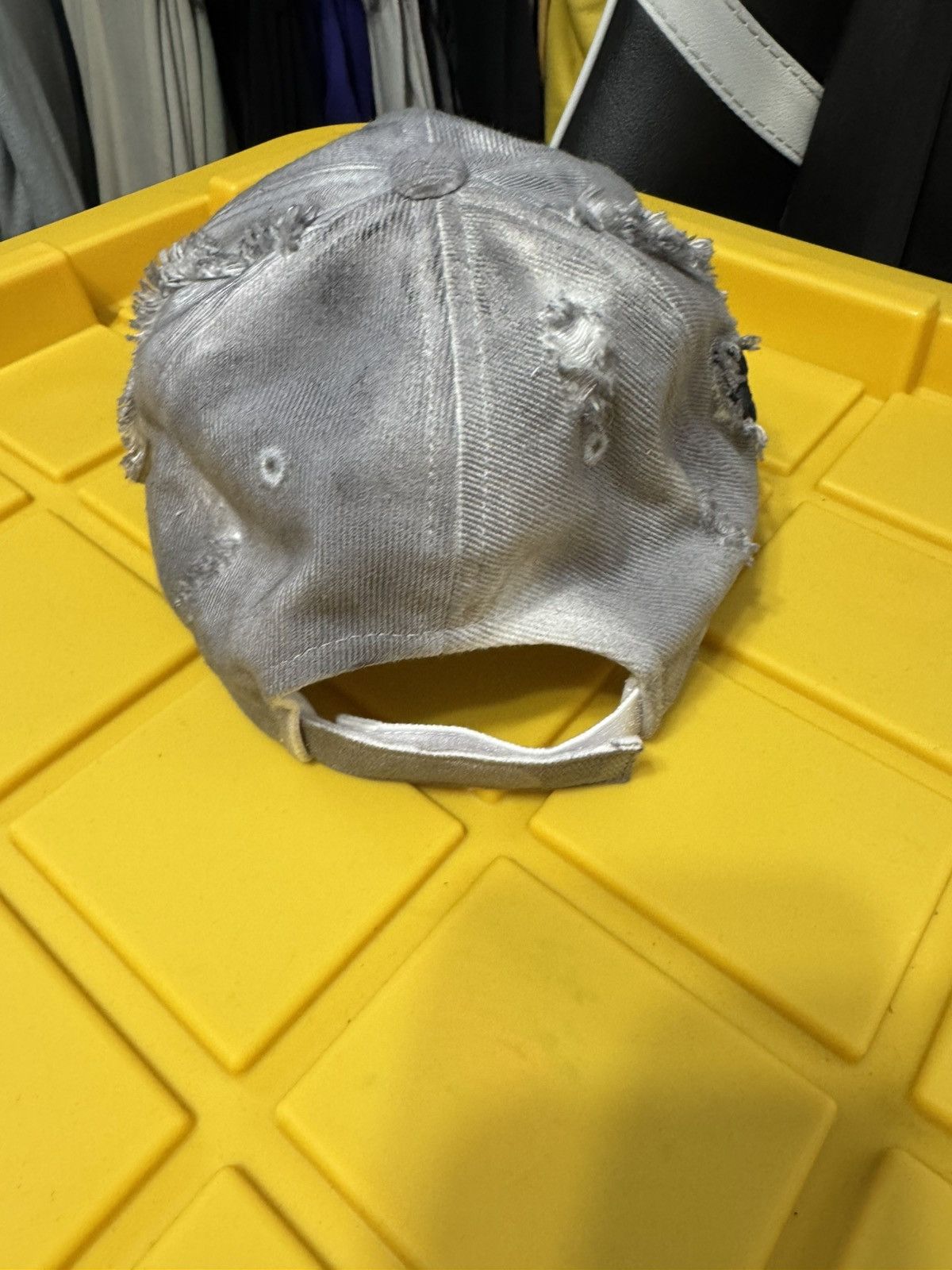 Revenge Distressed Gray Revenge Cap Size ONE SIZE - 4 Thumbnail