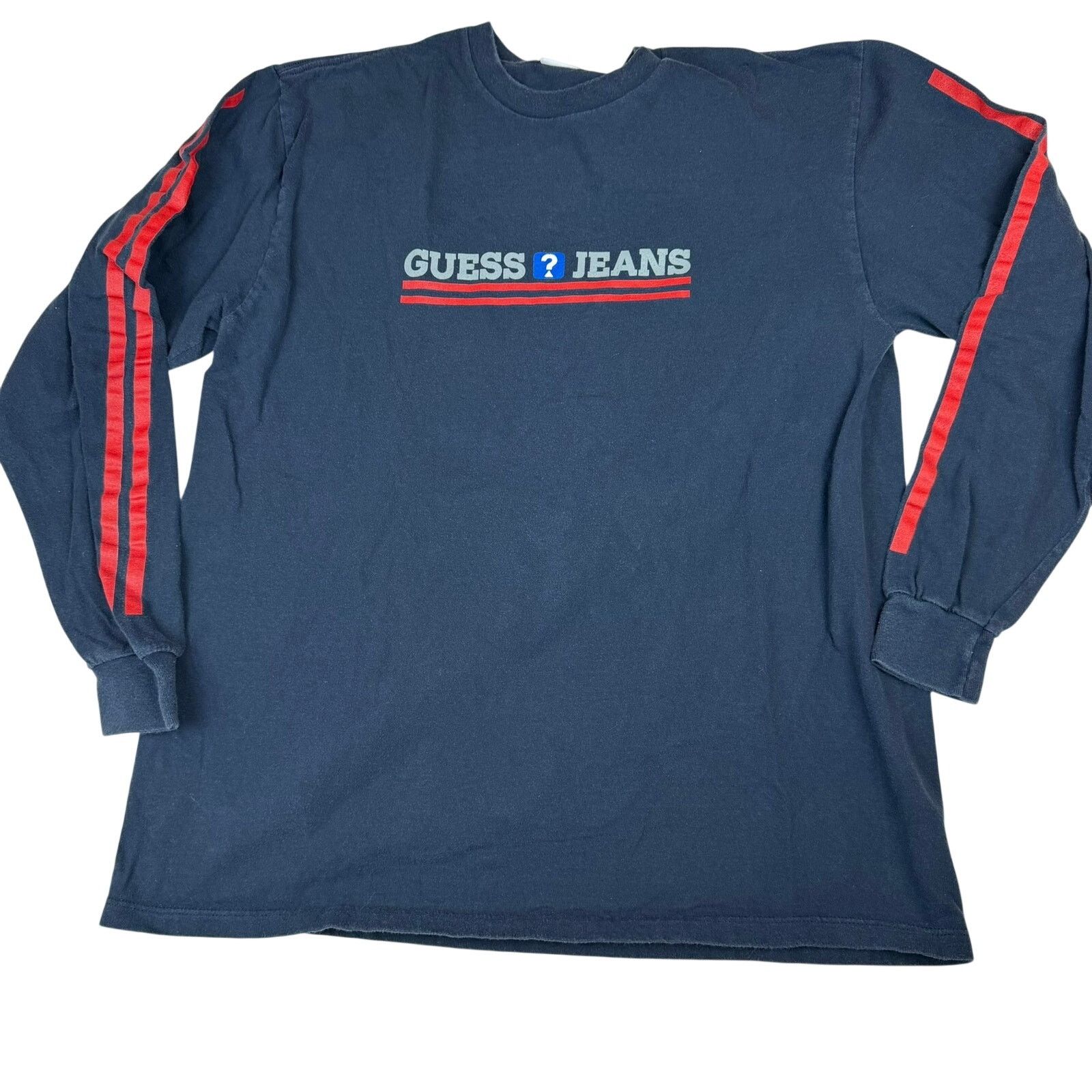Guess Vintage Guess Long Sleeve T-Shirt - Size Large - Made in USA Size US L / EU 52-54 / 3 - 1 Thumbnail