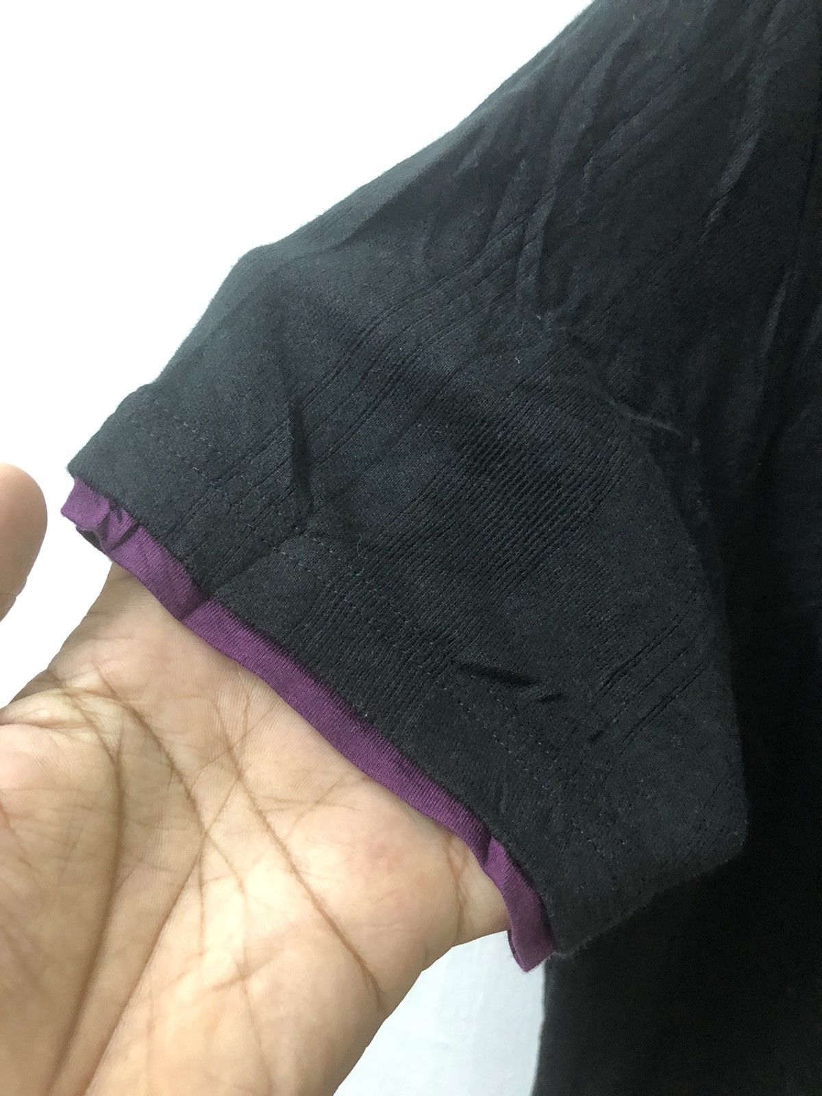 Tete Homme Tete Homme By Issey Miyake Triple Layer Black Tee Size US M / EU 48-50 / 2 - 4 Thumbnail