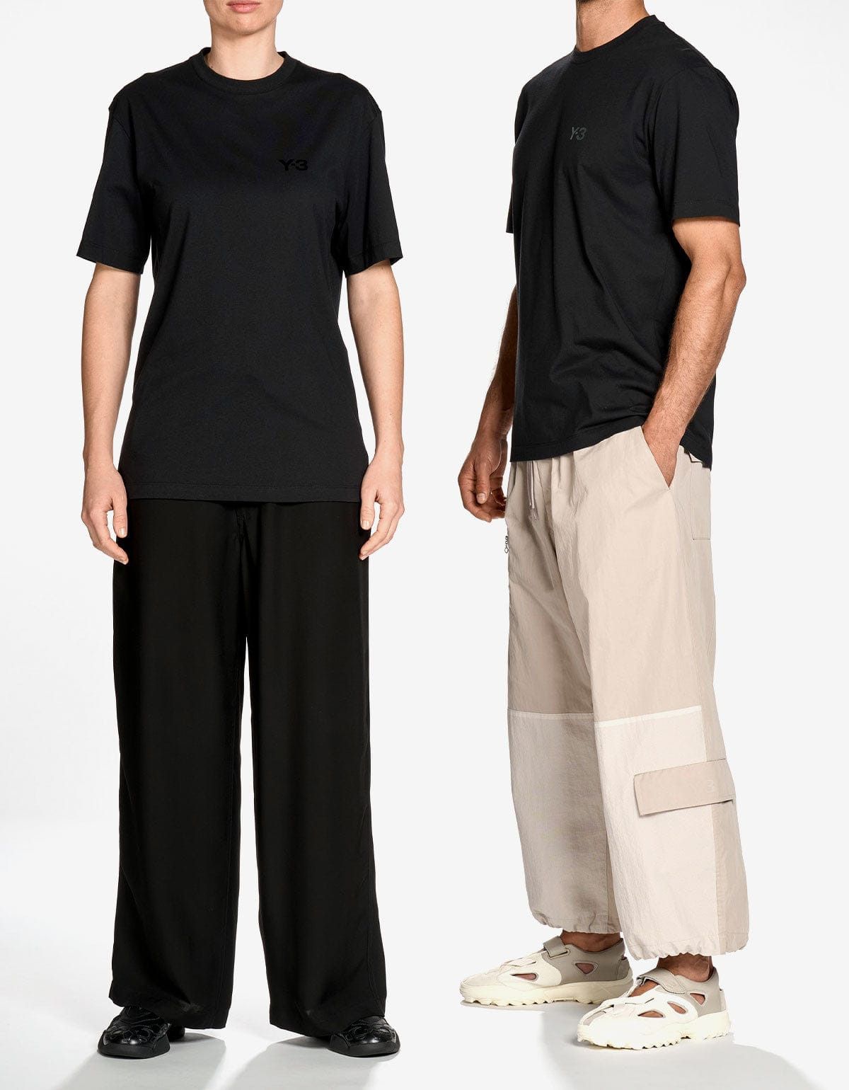 Y-3 Y-3 Black Logo Regular T-Shirt Size US S / EU 44-46 / 1 - 6 Thumbnail