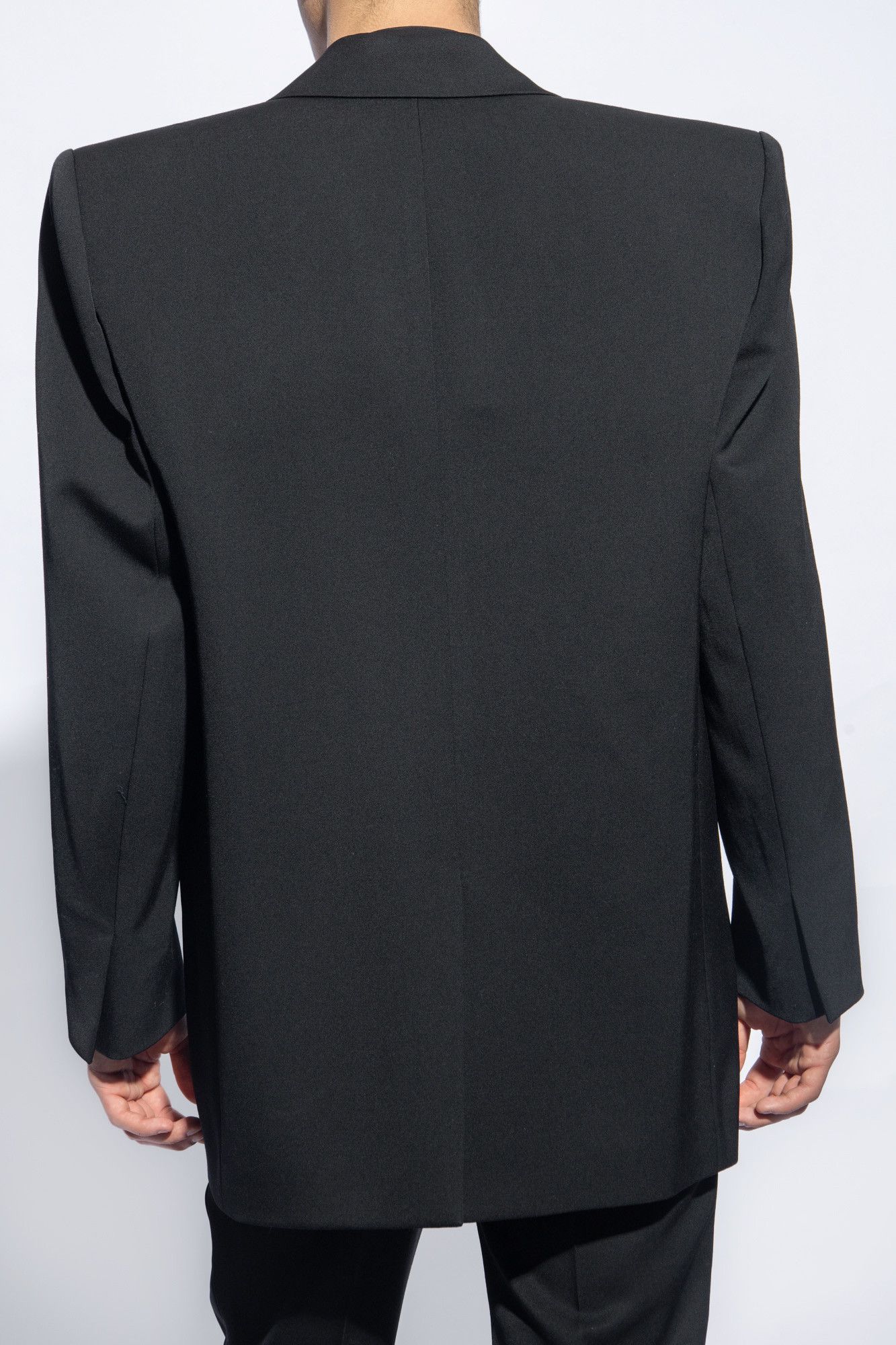 Saint Laurent Paris o1s1wg111124 Wool Blazer in Black Size US S / EU 44-46 / 1 - 3 Thumbnail