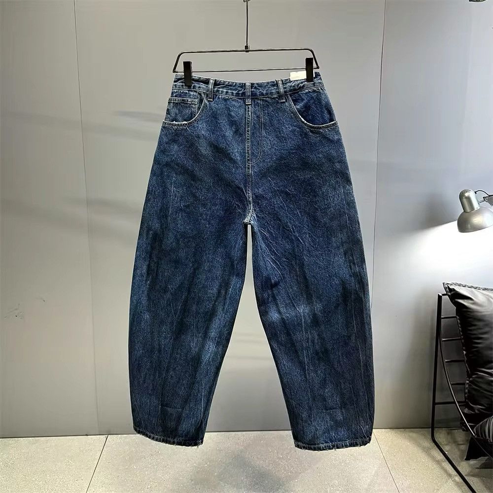 Designer × Jean Streetwear Designer Baggy Dirty Hip Hop Jeans Size US 28 / EU 44 - 8 Thumbnail
