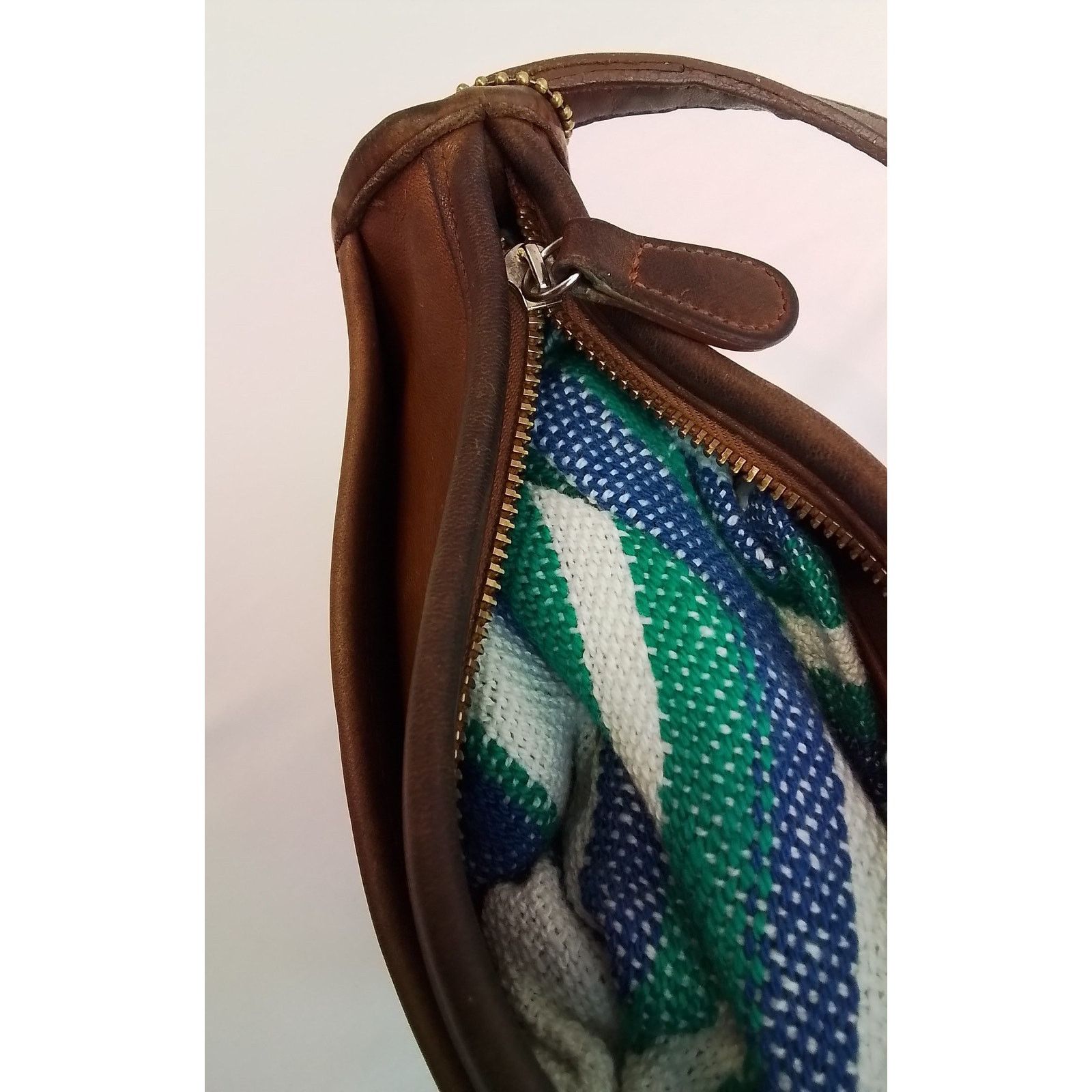 Coach Coach Wendie Bag Crossbody Purse British Tan Vintage 1989 Size ONE SIZE - 12 Thumbnail