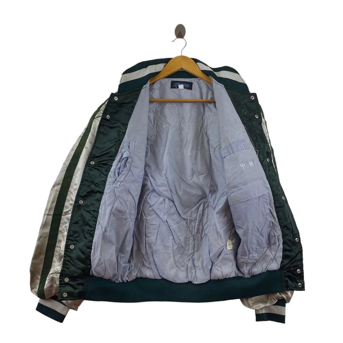 Mizuno Vintage SUKAJAN JAPAN MATSUBARA Mizuno Jacket Baseball Size US XXL / EU 58 / 5 - 5 Thumbnail