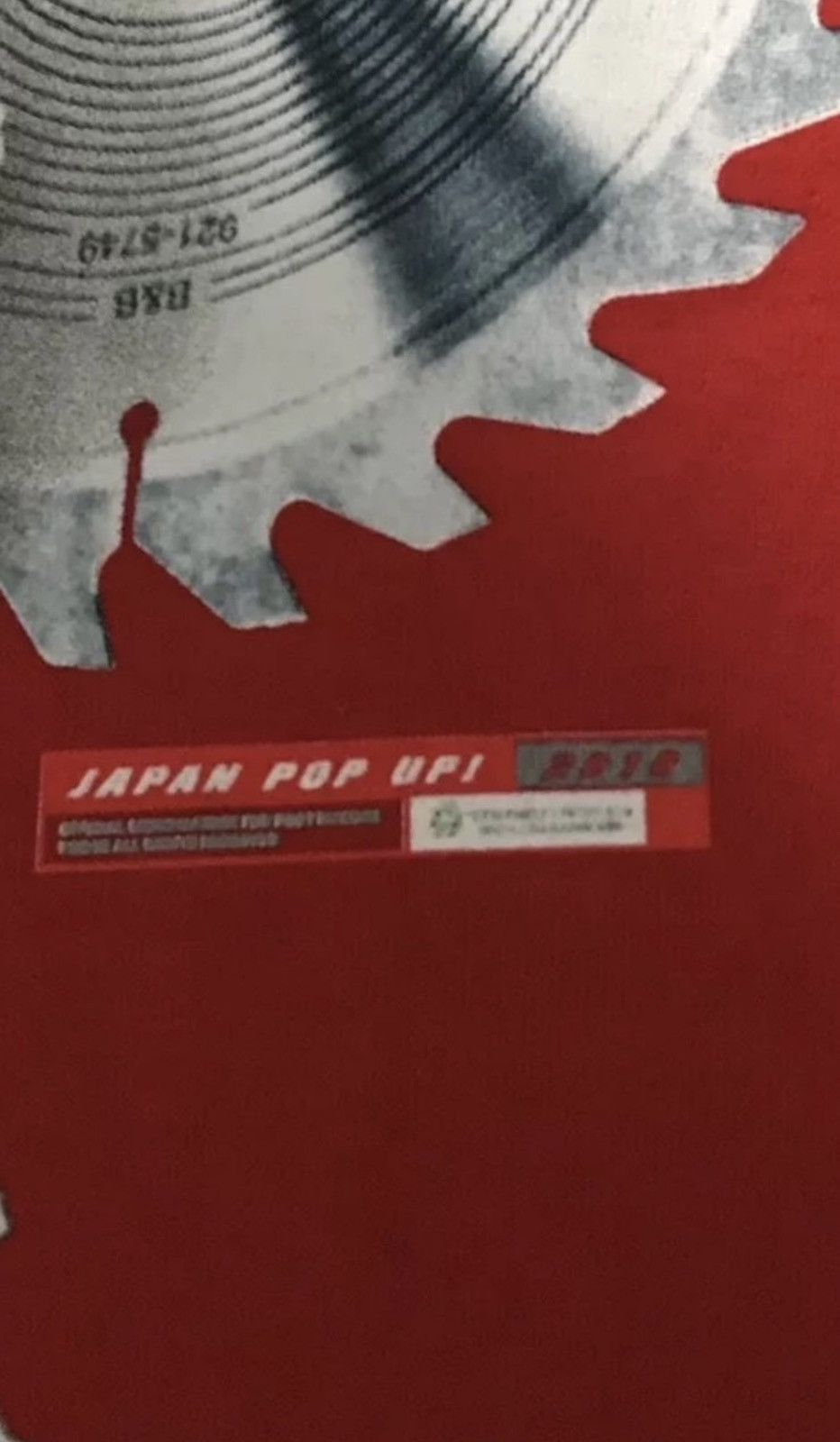 Rap Tees Post Malone Japan Pop-Up Exclusive Red T-Shirt Size M Size US M / EU 48-50 / 2 - 6 Thumbnail