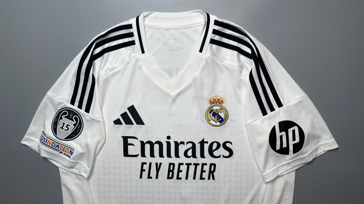 Adidas REAL MADRID ADIDAS 2024/2025 FOOTBALL HOME JERSEY #7 VINI Size US L / EU 52-54 / 3 - 3 Thumbnail