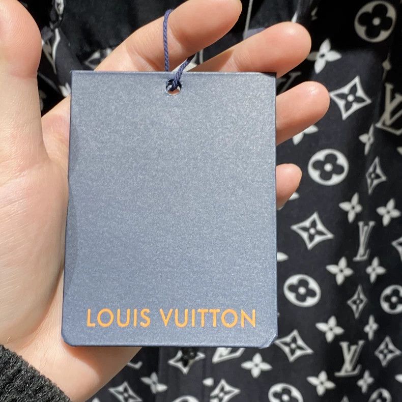 Louis Vuitton Louis Vuitton 25fw new mulberry silk black presbyopic full Size XXS / US 00 / IT 34 - 5 Thumbnail