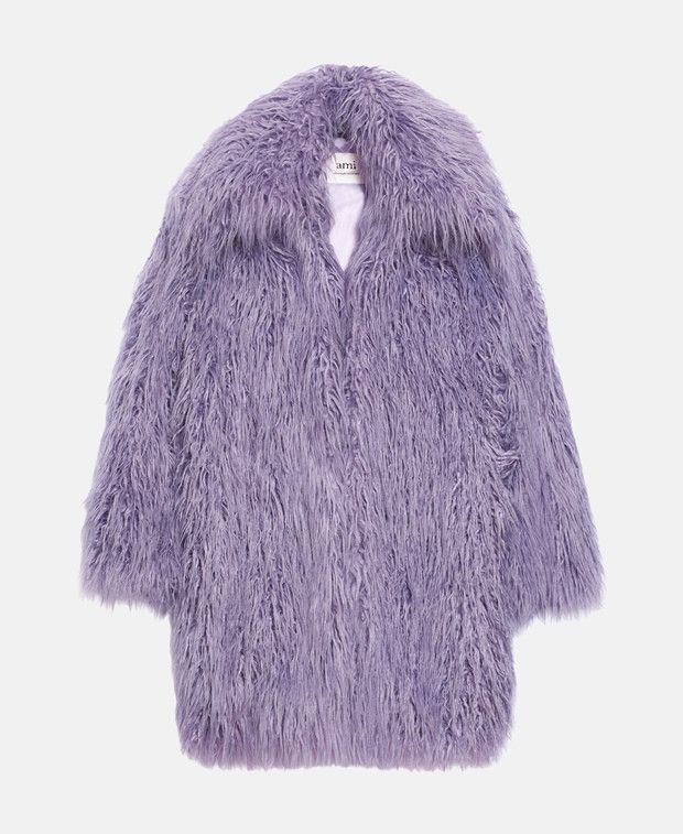 AMI Fur coat Size XS / US 0-2 / IT 36-38 - 1 Thumbnail