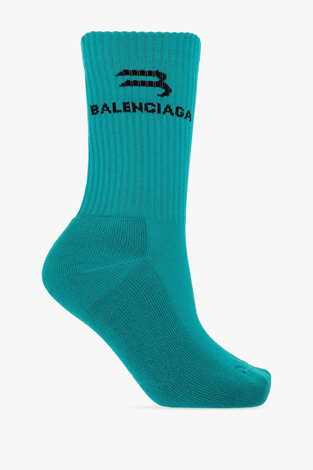 Balenciaga o1in1g0324 Size : S Socks Sporty & Tennis in Green Size ONE SIZE - 1 Thumbnail