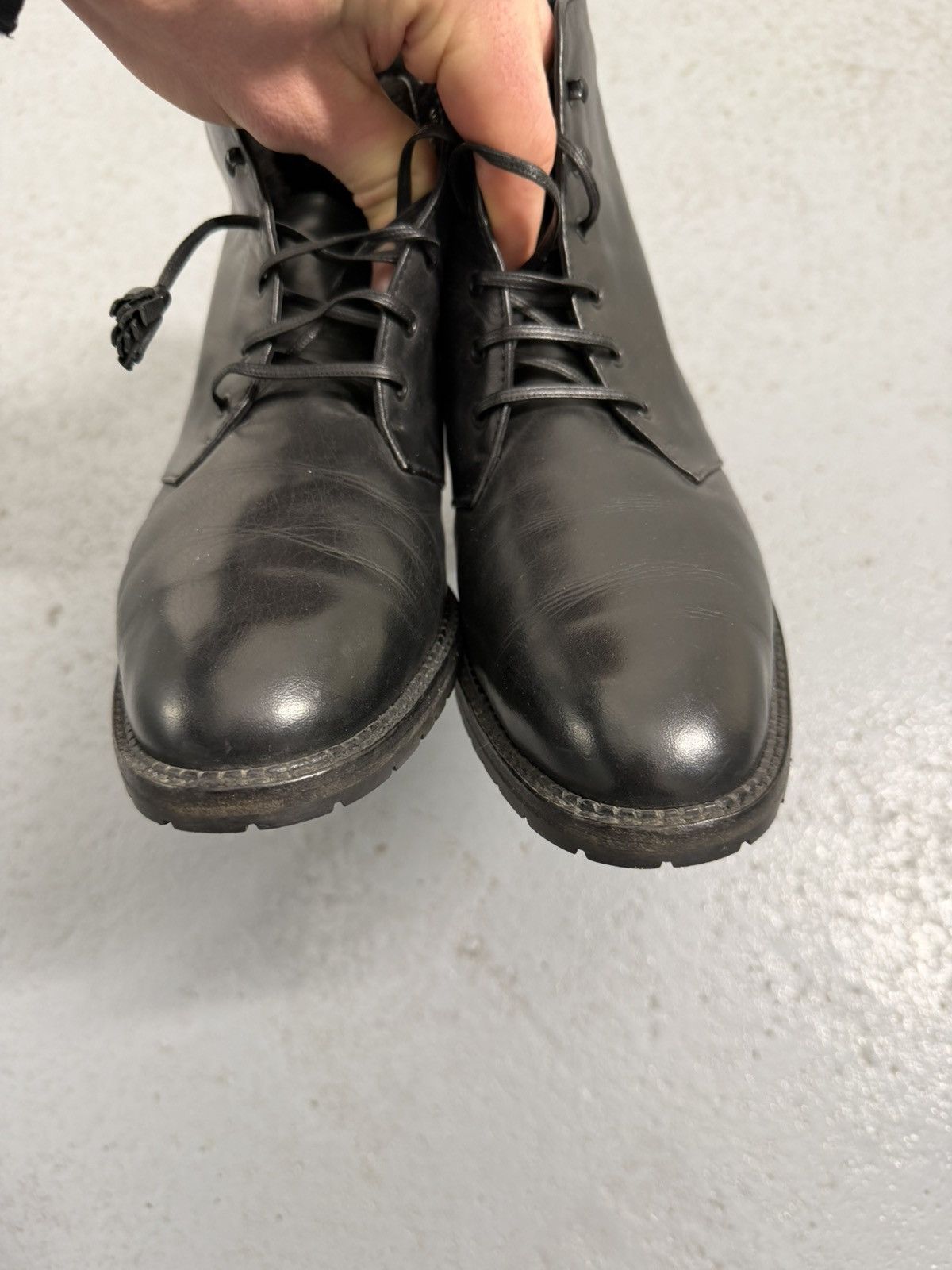 Chanel Vintage Chanel Back Logo Leather Insulated Boots Size US 11 / IT 41 - 15 Thumbnail