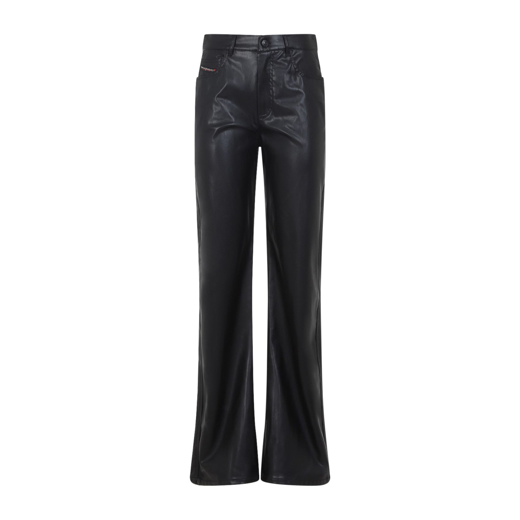 Diesel Diesel P-Lain Eco Leather Pants Size 28" / US 6 / IT 42 - 1 Thumbnail
