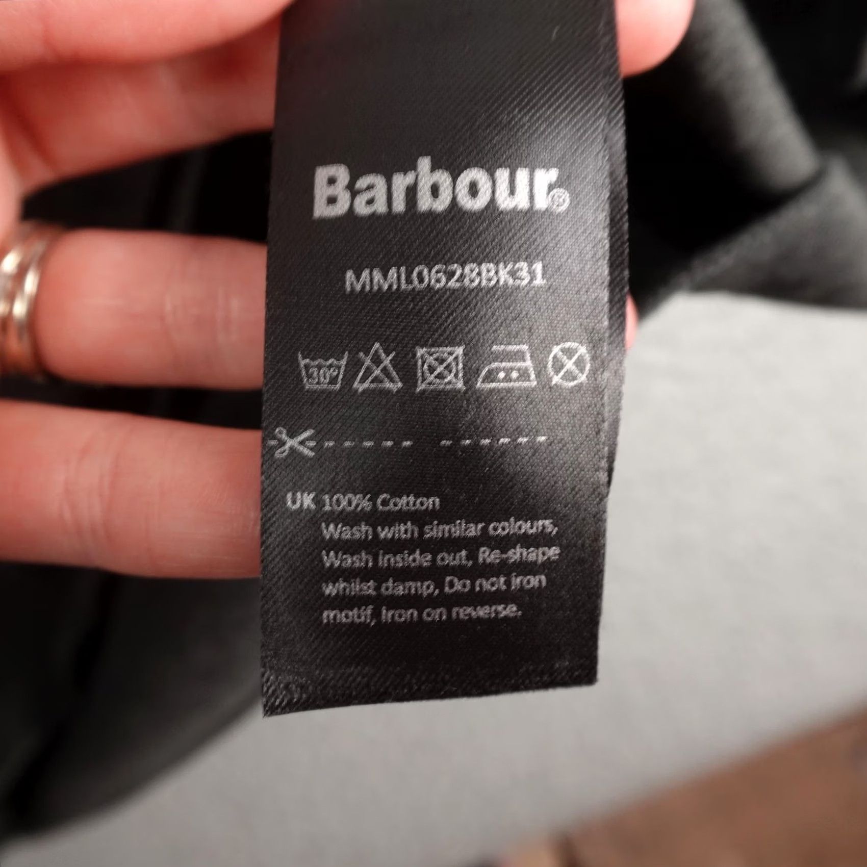 Barbour Barbour Polo Shirt Mens XL Gray Short Sleeve Cotton Logo Casual Size US XL / EU 56 / 4 - 3 Thumbnail