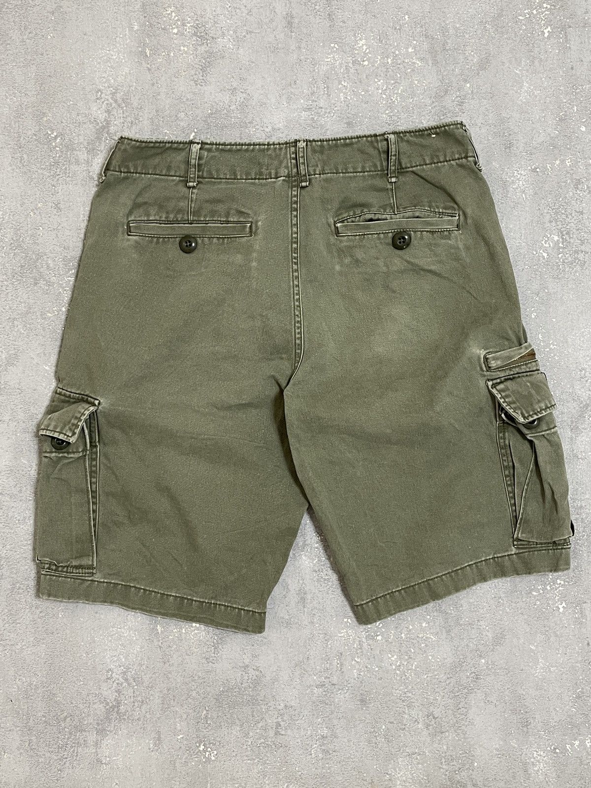 Denim & Supply Ralph Lauren Denim & Supply Ralph Lauren Green Washed Distressed Shorts Size US 30 / EU 46 - 6 Thumbnail