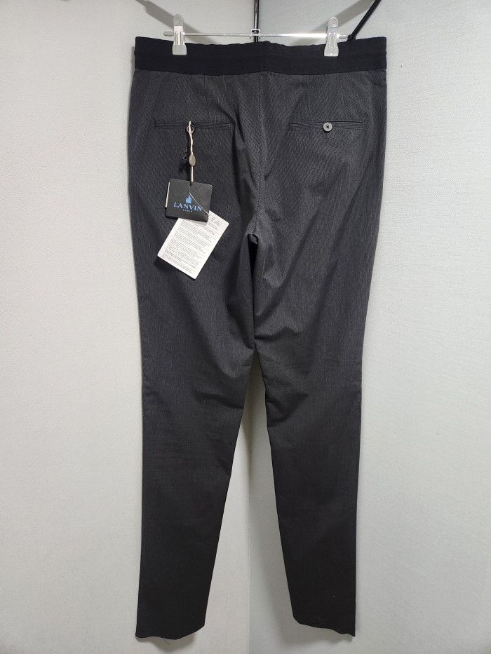 Lanvin LANVIN drawstring slim-fit trousers Size US 30 / EU 46 - 3 Thumbnail
