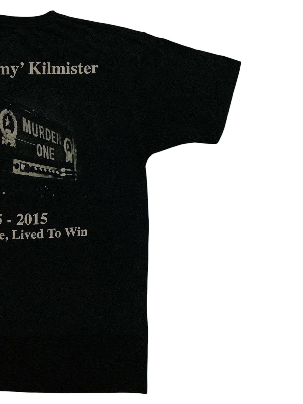 Band Tees Motorhead Lemmy Live to Win Black Tees Size US M / EU 48-50 / 2 - 8 Thumbnail