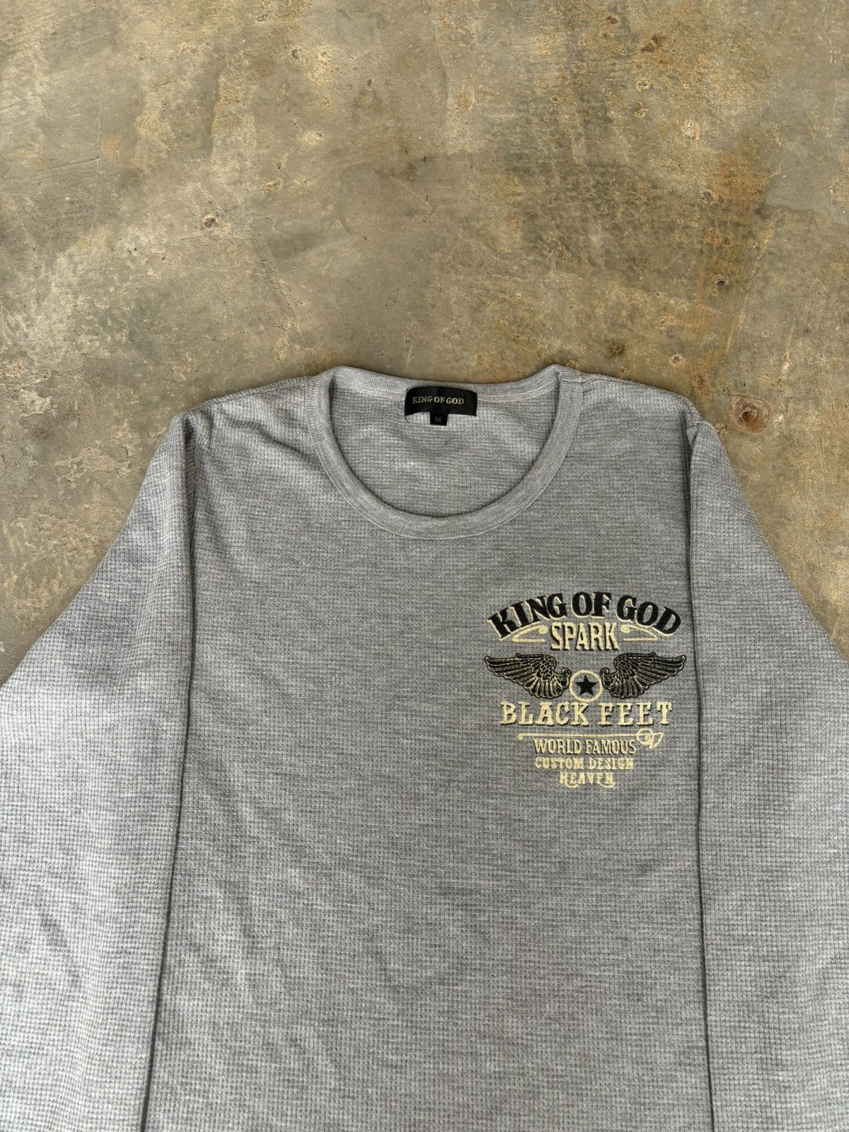 Hysteric Glamour Y2k King Of god Spark Black feet Longsleeve Size US M / EU 48-50 / 2 - 3 Thumbnail