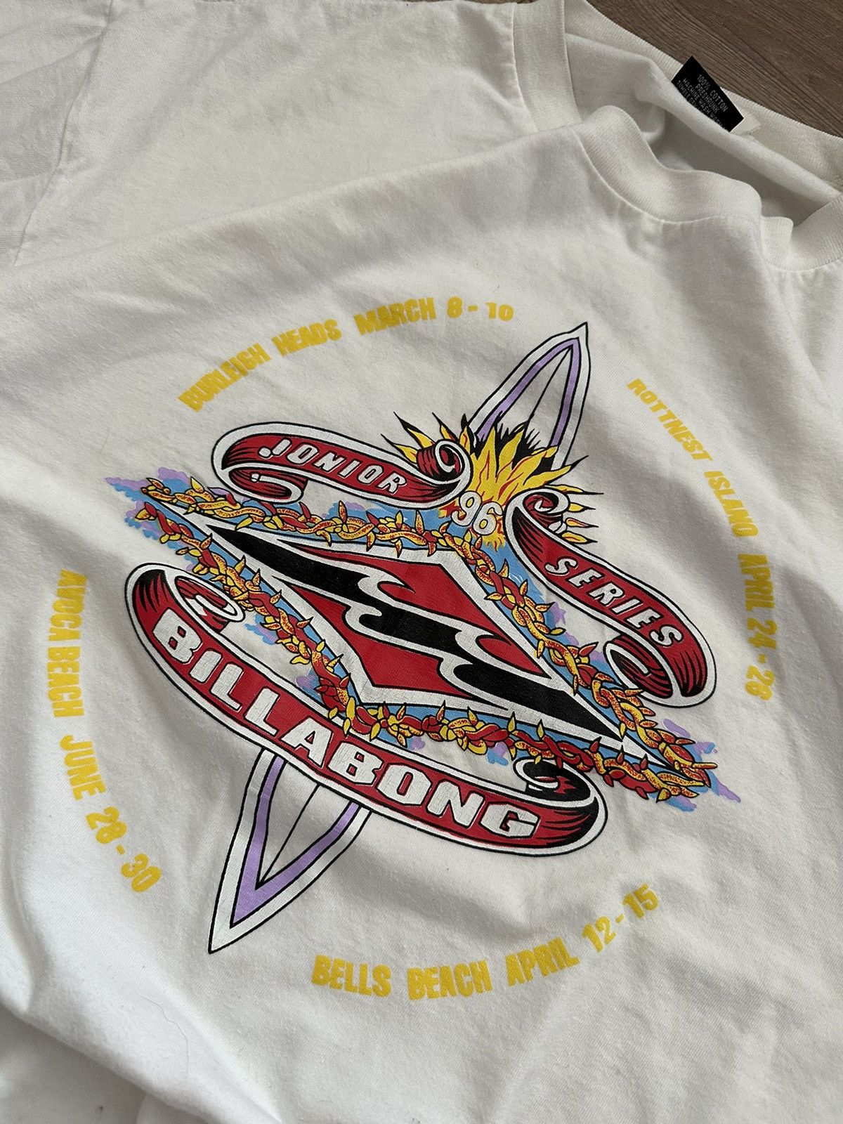 Billabong 🔥VINTAGE BILLABONG SURF STYLE BIG LOGO OVERSIZED T-SHIRT🔥 Size US L / EU 52-54 / 3 - 2 Thumbnail