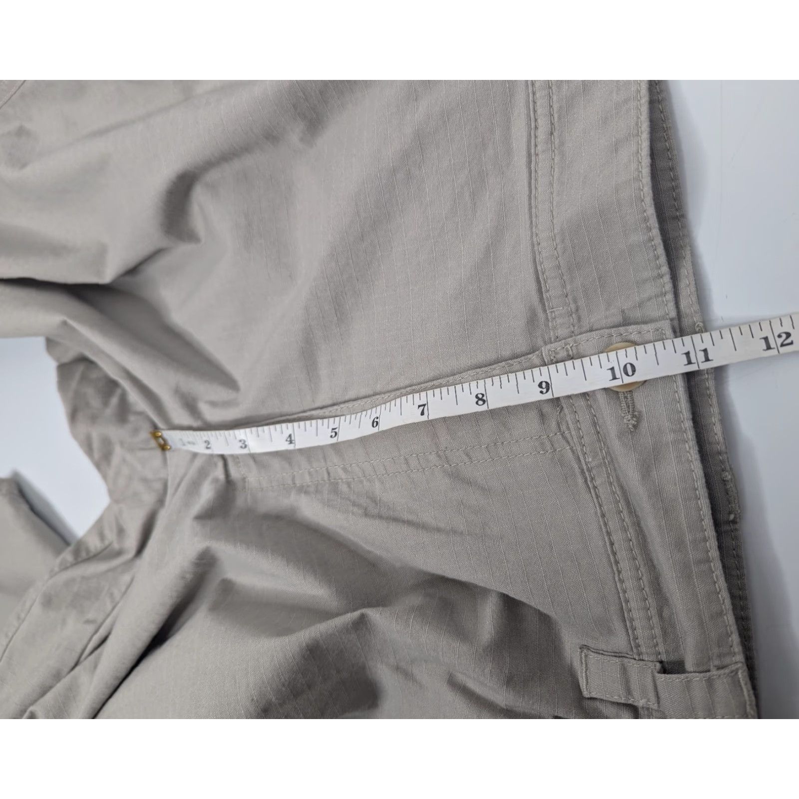 Vintage LL Bean Explorer Ripstop Pants Mens 38x32 Tan Khaki Tapered Leg Outdoor Hiking Chino Size US 38 / EU 54 - 7 Thumbnail