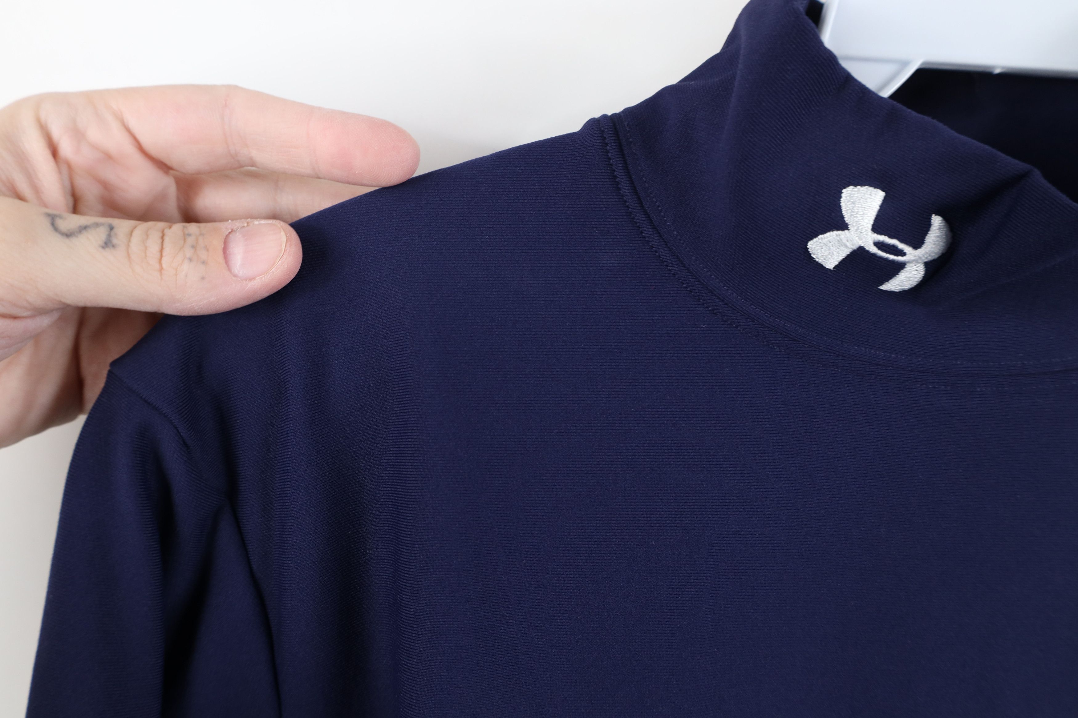 Under Armour Under Armour Compression Mock Neck Training T-Shirt Blue Size US S / EU 44-46 / 1 - 5 Thumbnail