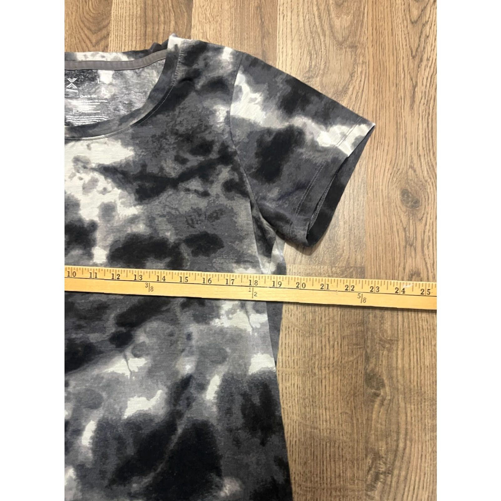 Vintage Xersion Shirt Women's Large Black White Quick Dri Short Sleeve T-Shirt Size L / US 10 / IT 46 - 6 Thumbnail