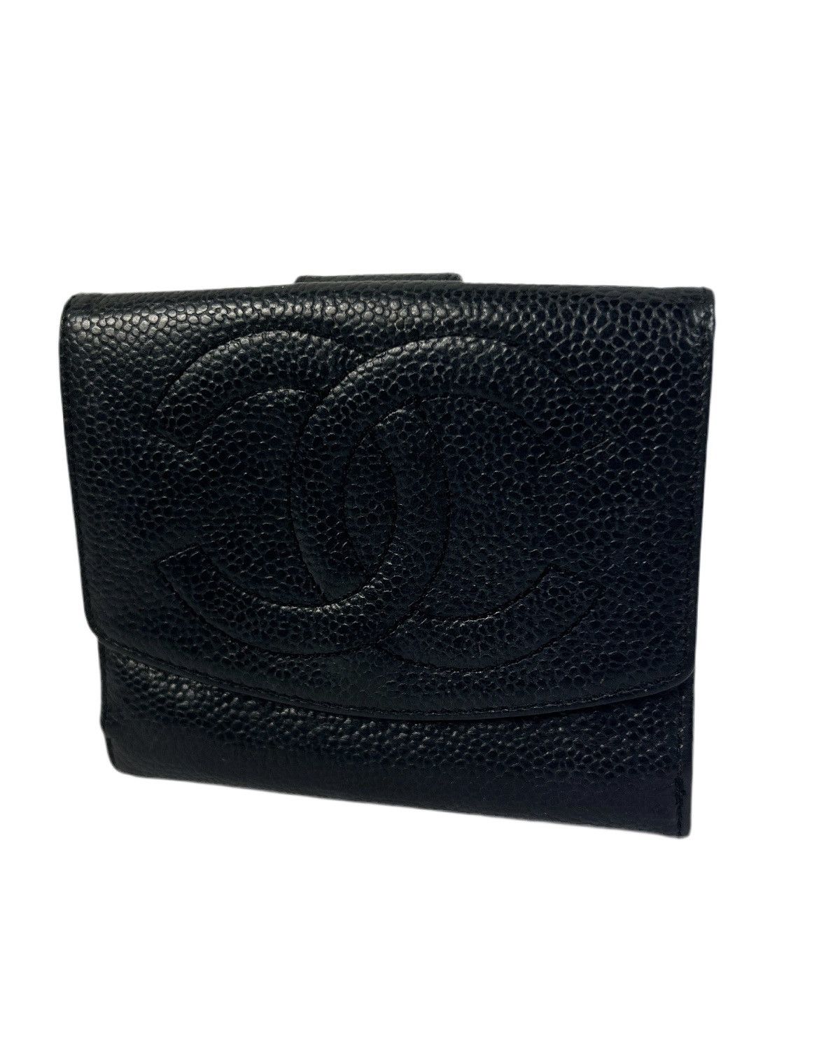 Chanel Chanel CC Caviar Bifold Wallet Size ONE SIZE - 1 Thumbnail